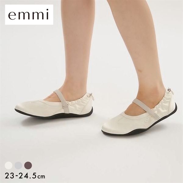 エミ em サテンメリージェーンスニーカーemmi