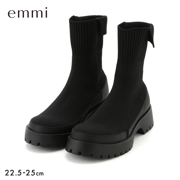 エミ ecoニットブーツ emmi