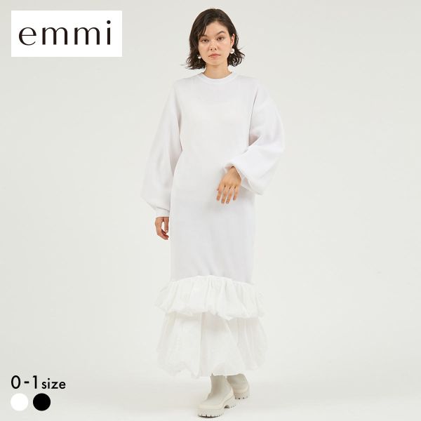 エミ ニットタフタドッキングOP emmi