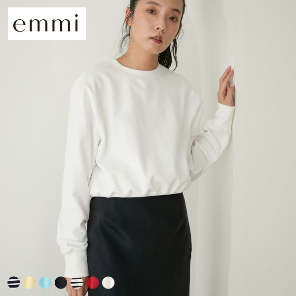 エミ 7days ドロストニットトップス emmi