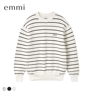 エミ emmiロゴミラノリブトップス emmi