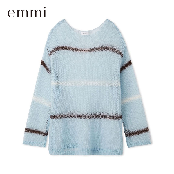 エミ モヘアニットプルオーバー emmi