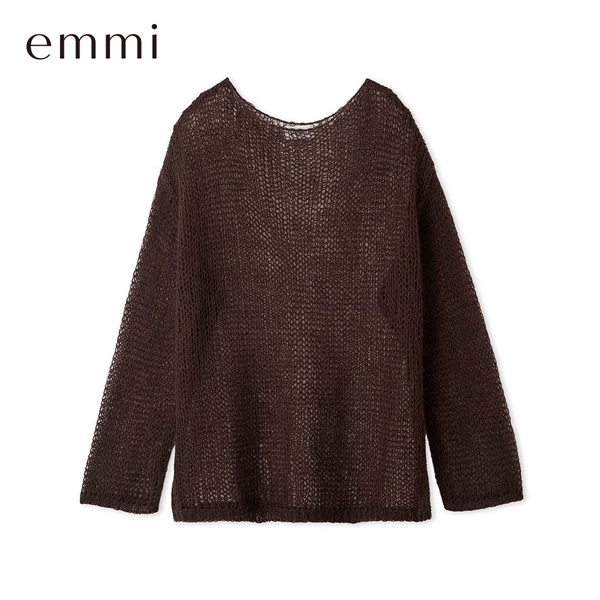 エミ モヘアニットプルオーバー emmi