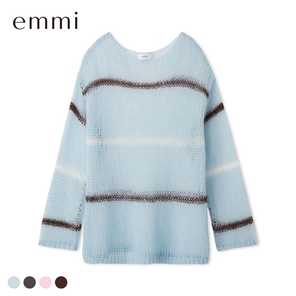 エミ モヘアニットプルオーバー emmi