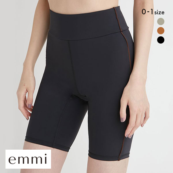 エミ WELLNESS&TRAINING サステナレッチハーフレギンス 単品 スポーツ emmi