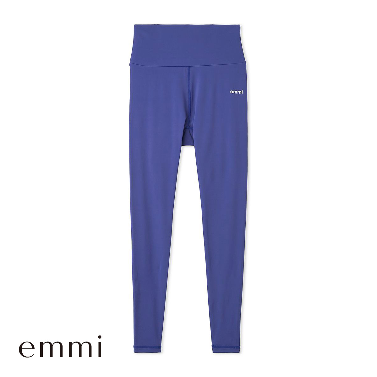 エミ WELLNESS&TRAINING サステナレッチレギンス emmi(BU-ブルー-0)