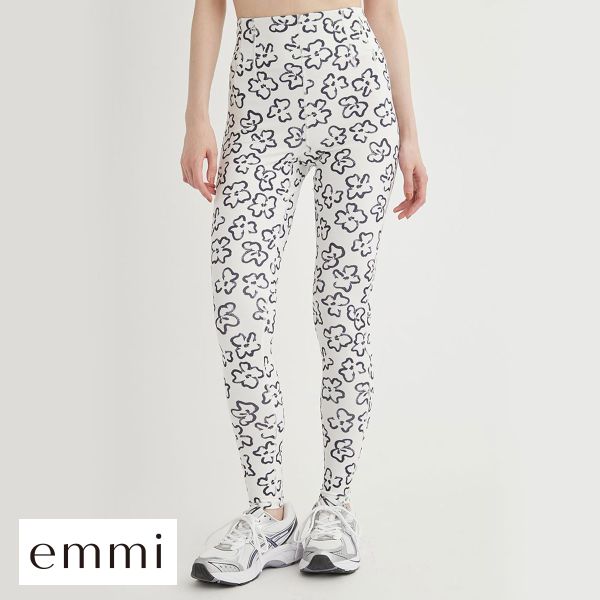エミ WELLNESS&TRAINING eco ドローウィングレギンス 単品 スポーツ emmi