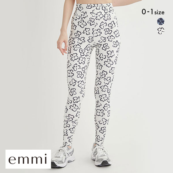 エミ WELLNESS&TRAINING eco ドローウィングレギンス 単品 スポーツ emmi