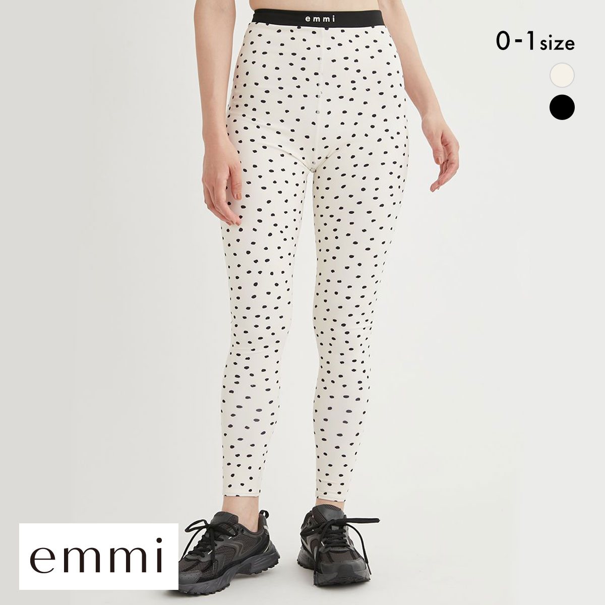 Emily商品 エミ WELLNESS&TRAINING eco ドット柄レギンス emmi | SHIROHATO