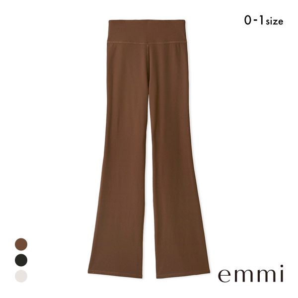 エミ WELLNESS&TRAINING サステナレッチUnity フレアパンツ emmi