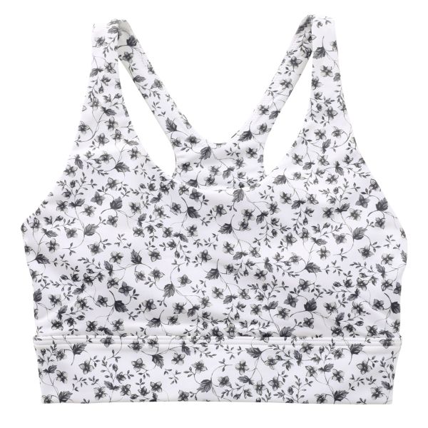 エミ emmi yoga フラワーブラトップ ブラジャー ノンワイヤー スポーツブラ 単品