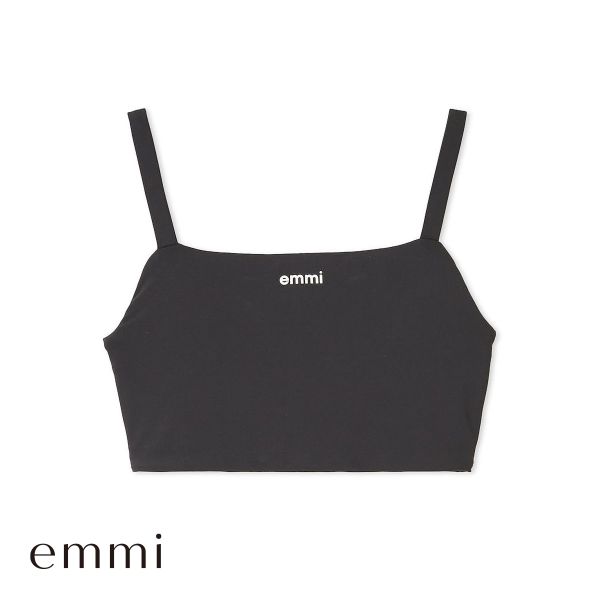 エミ WELLNESS&TRAINING サステナレッチブラトップ ブラジャー ノンワイヤー スポーツブラ カップイン emmi