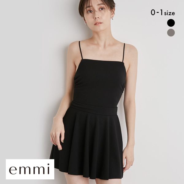 エミ WELLNESS&TRAINING フレアワンピーススウィムウエア emmi