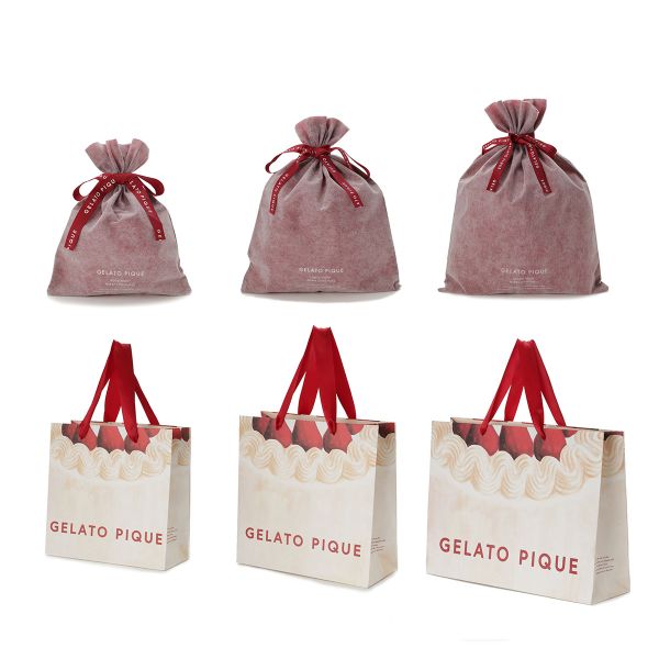 ジェラートピケ専用 gelato pique 2022年版 クリスマス限定ギフト巾着 ショッパー付き ジェラピケ