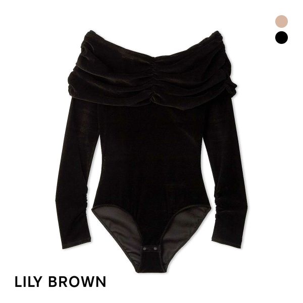 リリーブラウン ランジェリー カップインオフショルダーボディ LILY BROWN Lingerie