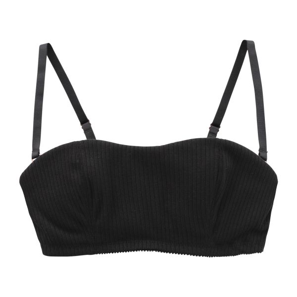 リリーブラウン LILY BROWN ソフトリブ ライククロスストラップレスブラ ランジェリー ブラジャー 単品