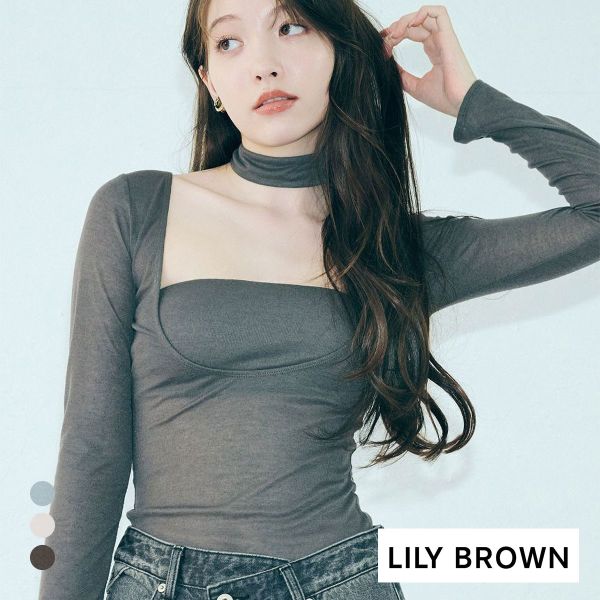 リリーブラウン バンドゥ付き2WAYボディ LILY BROWN