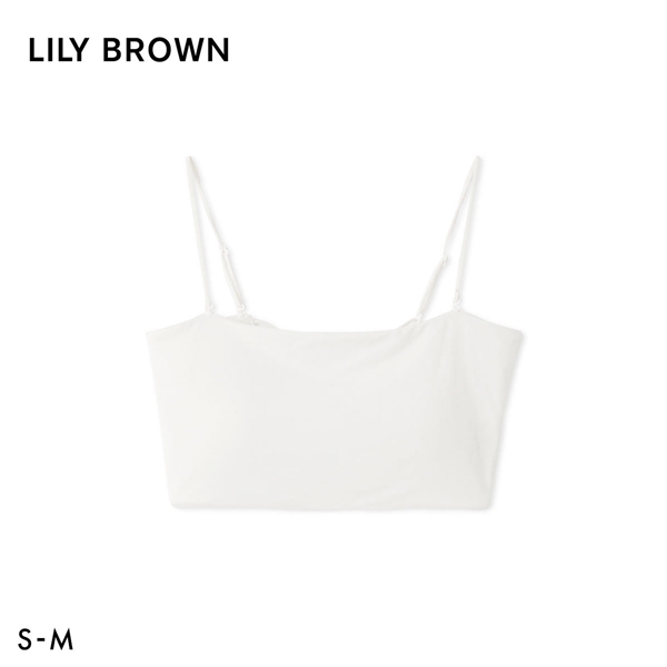 リリーブラウン ランジェリー バッククロスバンドゥ LILY BROWN Lingerie