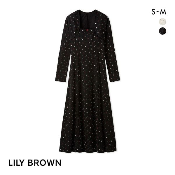 リリーブラウン ランジェリー ナイトブラドレス プティローズ LILY BROWN Lingerie