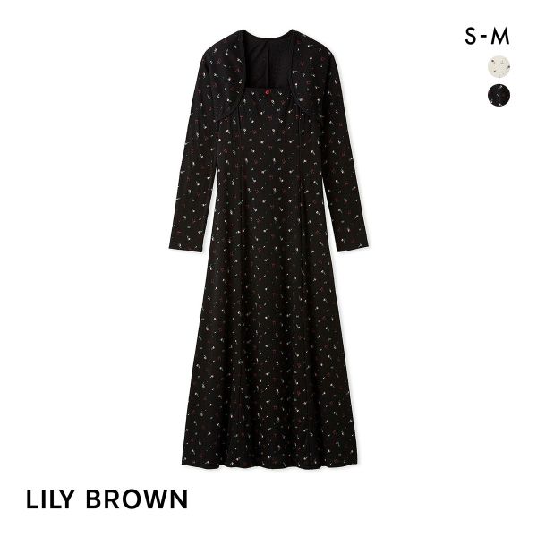 リリーブラウン ランジェリー ナイトブラドレス プティローズ LILY BROWN Lingerie