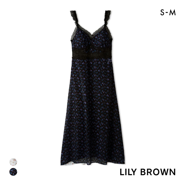 リリーブラウン LILY BROWN Lingerie×ANNA SUI カップ付きキャミワンピース LILY BROWN