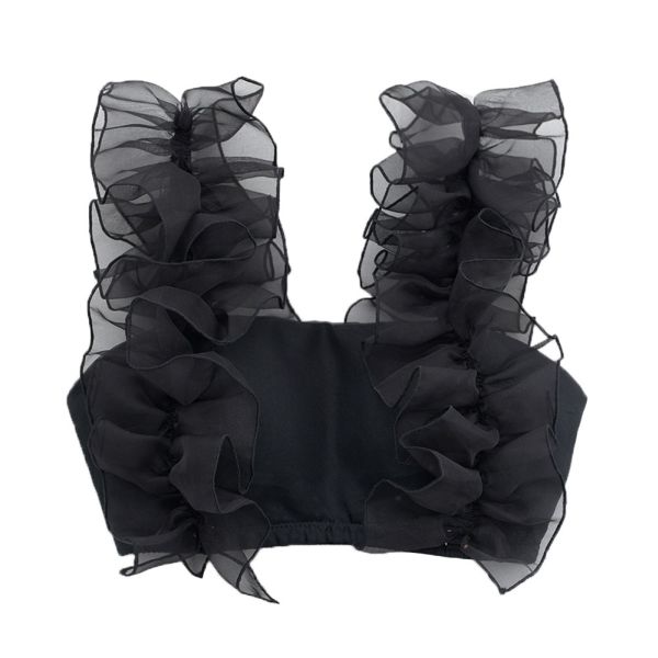 リリーブラウン LILY BROWN【LILY BROWN Lingerie】ライククロスストラップレス シルクフリル ブラ ブラジャー ランジェリー 単品