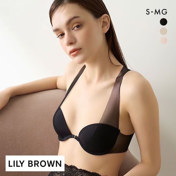 リリーブラウン LILY BROWN 【LILY BROWN Lingerie】シアーファンデブラ ランジェリー フロントホック 単品