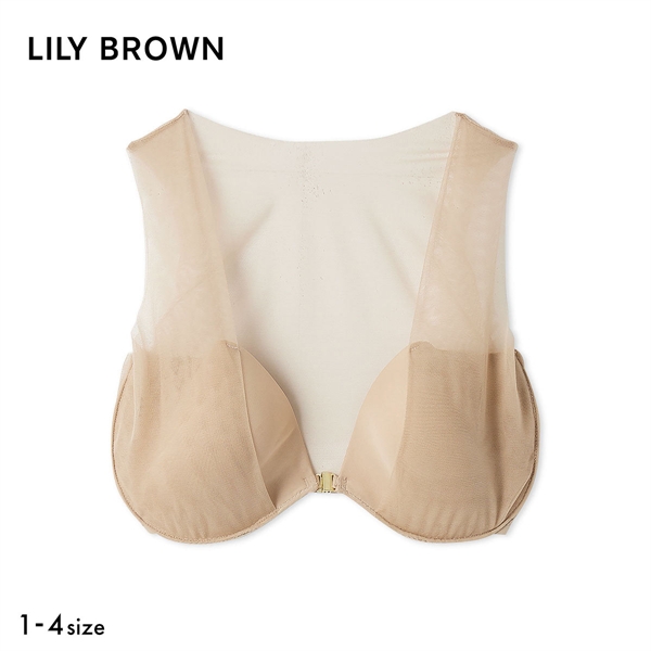 リリーブラウン ランジェリー シアーファンデブラ オフショルダートップス カップ付き LILY BROWN Lingerie