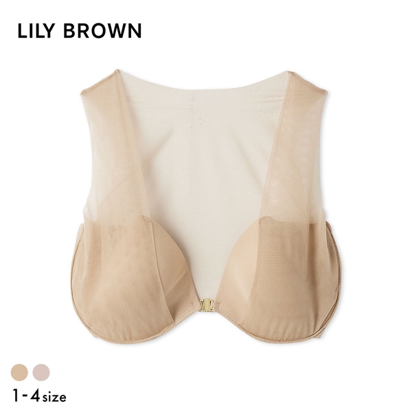 リリーブラウン ランジェリー シアーファンデブラ オフショルダートップス カップ付き LILY BROWN Lingerie