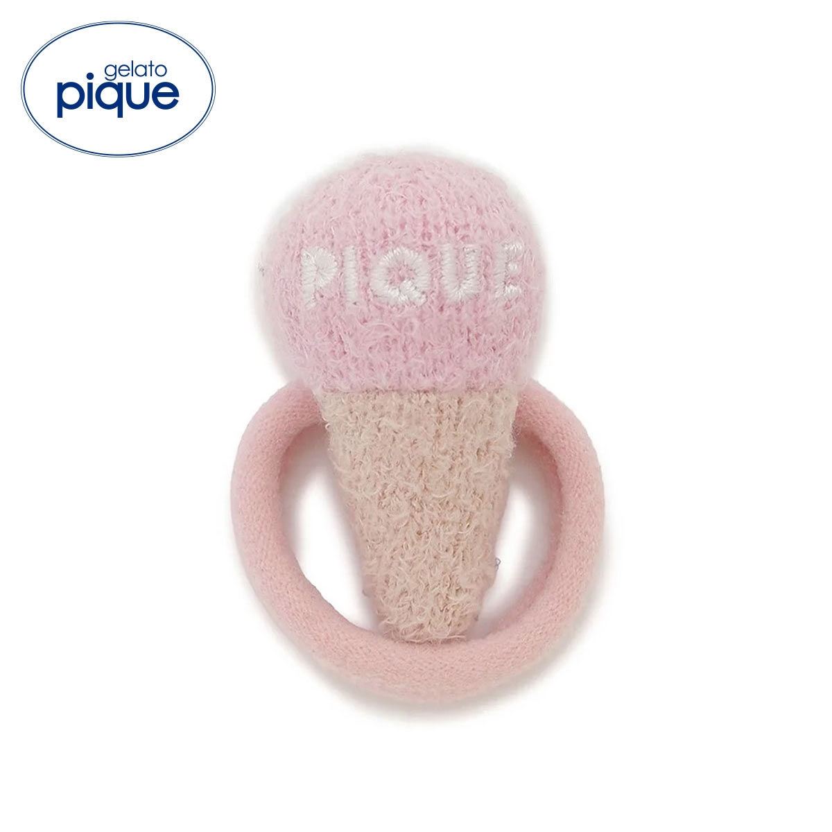 ジェラートピケ CAT&DOG サマーモチーフヘアゴム ジェラピケ gelato pique(PI-ピンク-Free)