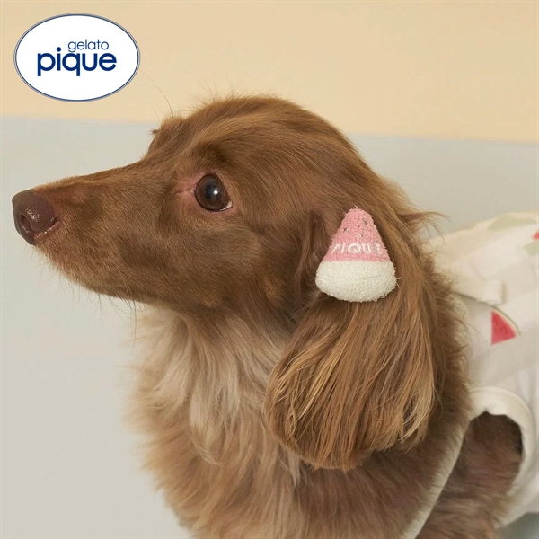 ジェラートピケ CAT&DOG サマーモチーフヘアゴム ジェラピケ gelato pique