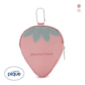 ジェラートピケ CAT&DOG 販路限定商品 ストロベリーマナーポーチ gelato pique