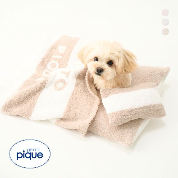 ジェラートピケ CAT&DOG 販路限定商品 ベビモコおふとんセット gelato pique