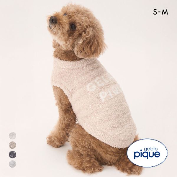 ジェラートピケ CAT&DOG 販路限定商品 ベビモコネップDOGプルオーバー ジェラピケ gelato pique S M L