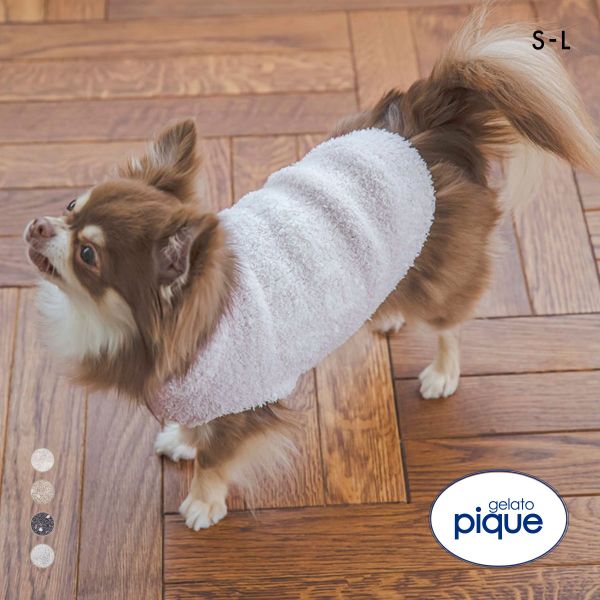 ジェラートピケ CAT&DOG 販路限定商品 ベビモコネップDOGプルオーバー ジェラピケ gelato pique S M L