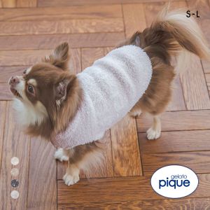 ジェラートピケ CAT&DOG 販路限定商品 ベビモコネップDOGプルオーバー ジェラピケ gelato pique S M L