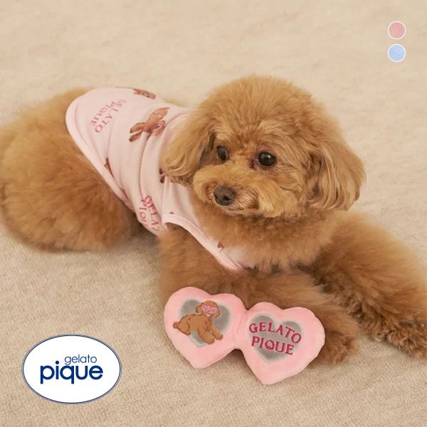 ジェラートピケ CAT&DOG トイプードルサングラストイ ジェラピケ gelato pique