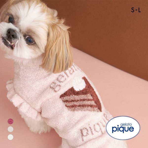 ジェラートピケ CAT&DOG オータムケーキジャガードプルオーバー ジェラピケ gelato pique