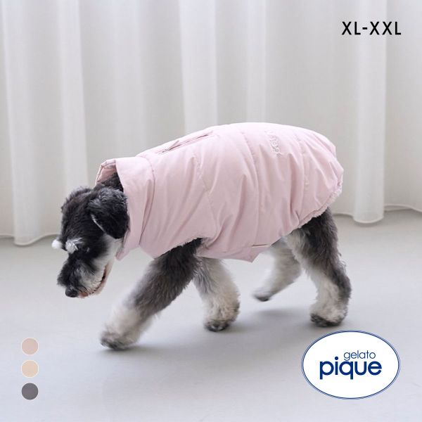ジェラートピケ CAT&DOG XL XXLサイズ 中綿ベスト gelato pique
