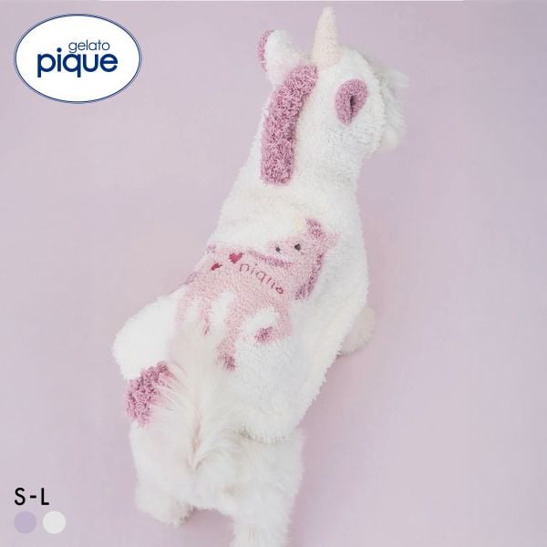 ジェラートピケ CAT&DOG ジェラートユニコーンケープ gelato pique
