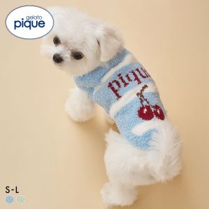 ジェラートピケ CAT&DOG ベビモコチェリージャガードニット ジェラピケ gelato pique