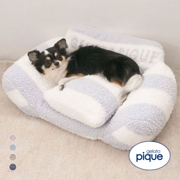 ジェラートピケ CAT&DOG ジェラートソファ型ベッドM gelato pique