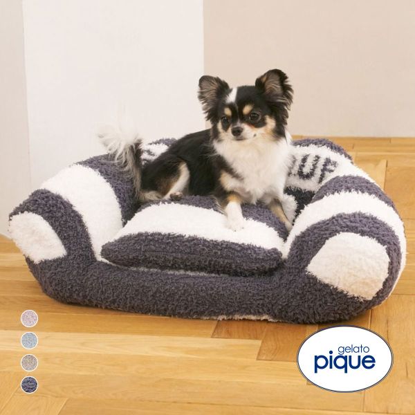 ジェラートピケ CAT&DOG ジェラートソファ型ベッドM gelato pique