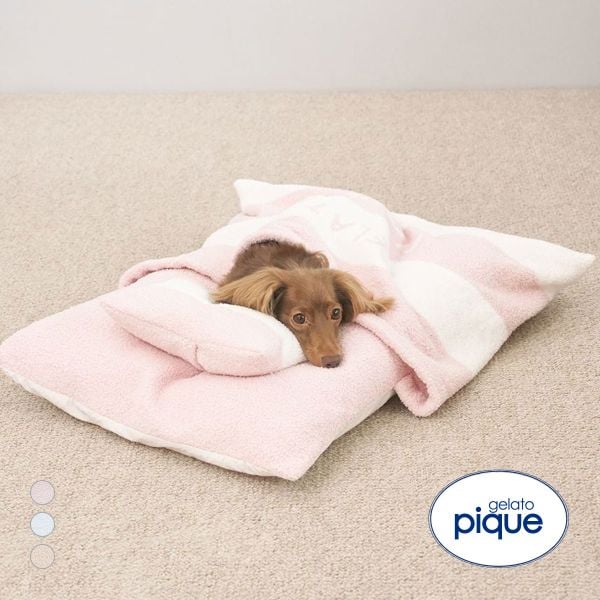 ジェラートピケ CAT&DOG ベビモコおふとんセットL ジェラピケ gelato pique