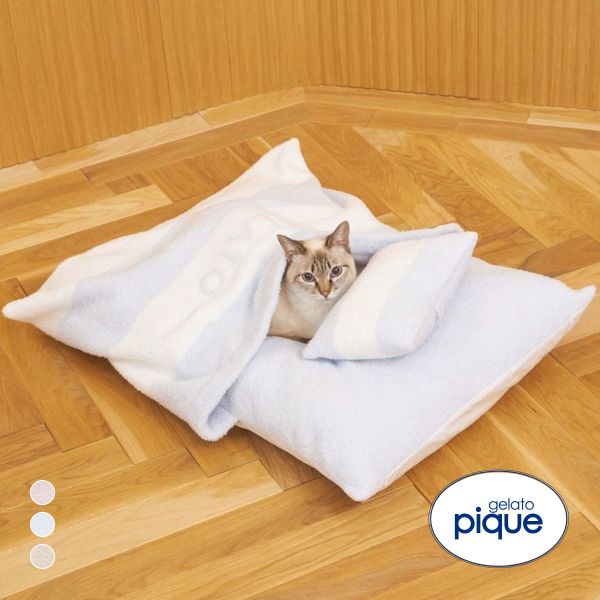 ジェラートピケ CAT&amp;DOG ベビモコおふとんセットL ジェラピケ gelato pique