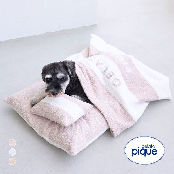 ジェラートピケ CAT&amp;DOG ベビモコおふとんセットL ジェラピケ gelato pique