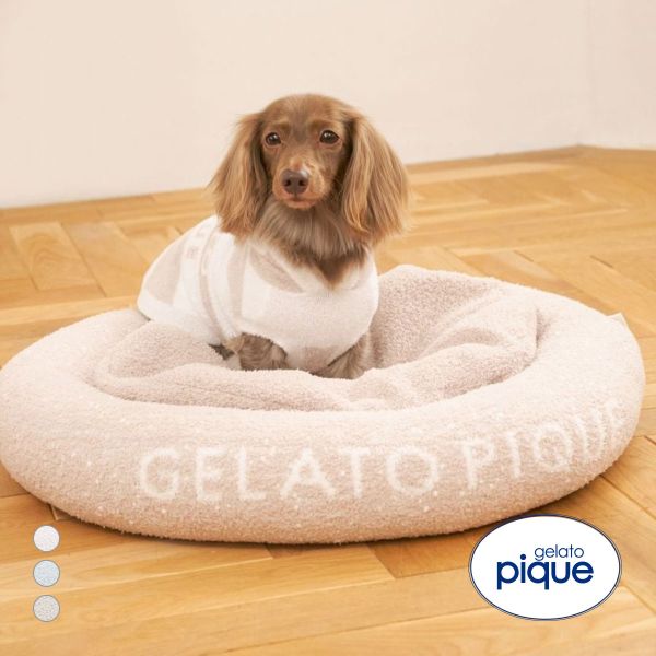 ジェラートピケ CAT&DOG ベビモコベッドL ジェラピケ gelato pique