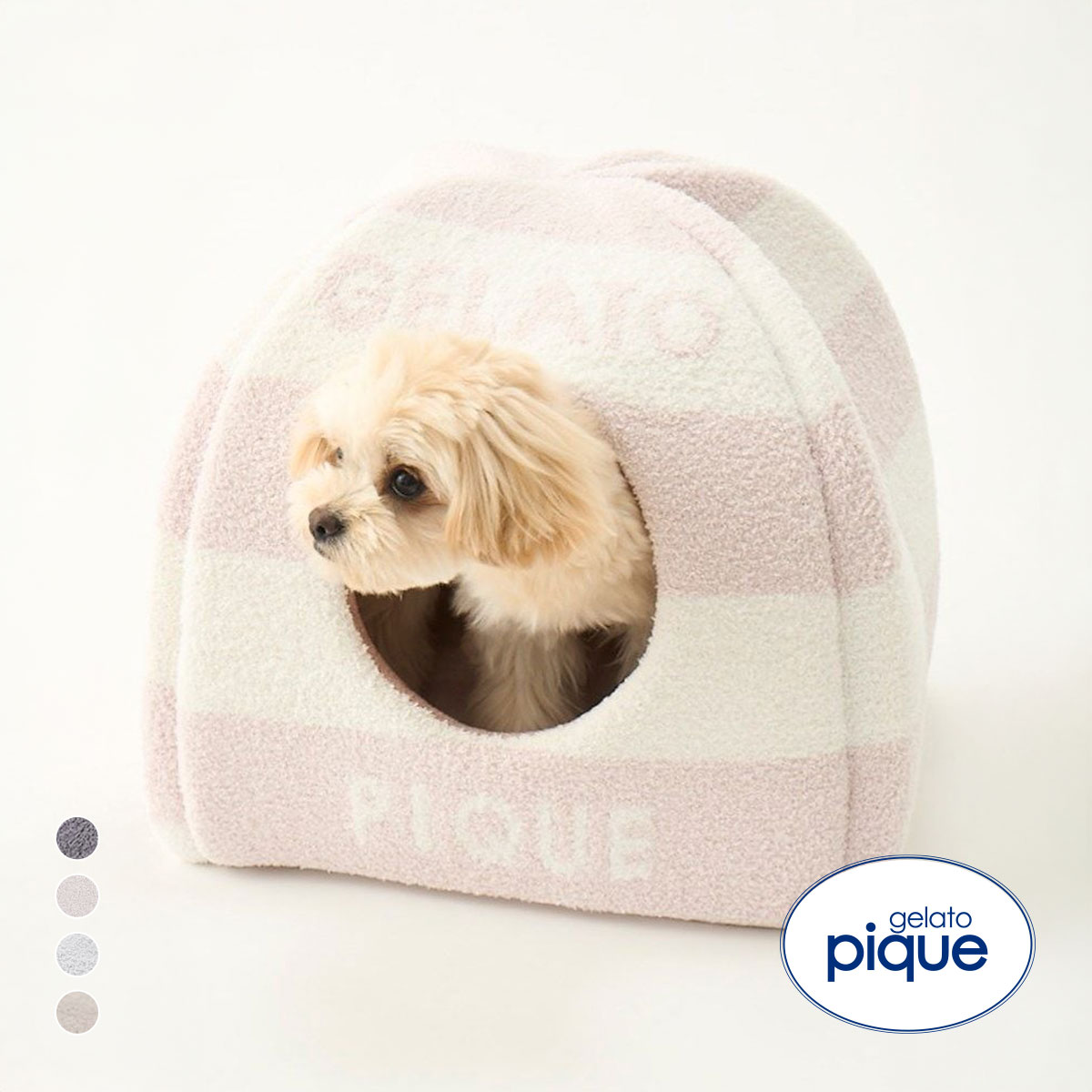 ジェラートピケ　ベビモコハウス　ベージュ　 新品未使用 gelato pique ジェラートピケ CAT&DOG 販路限定商品 ベビ