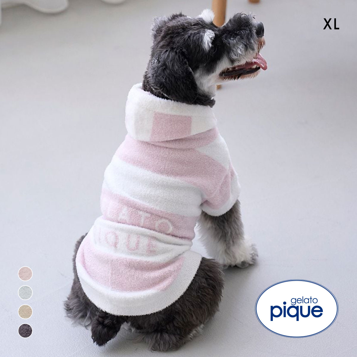 【新品未使用】ジェラートピケ スムーズィーボーダーセット CAT&DOG】スムーズィー2ボーダーブランケット(グッズ)｜ルーム