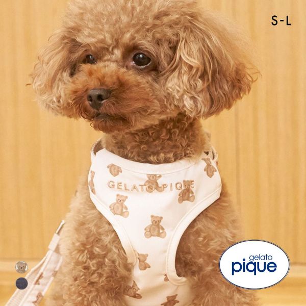 ジェラートピケ CAT&DOG 背中あきハーネス ジェラピケ gelato pique
